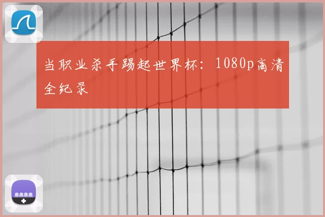 当职业杀手踢起世界杯:1080p高清全纪录